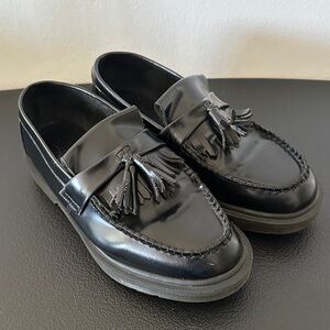 Dr. Martens Black Tassel Loafers